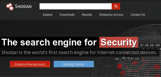 Shodan Search Engine.