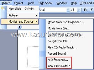 MP3 AddIn