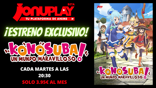 Jonu Media licencia KONOSUBA.