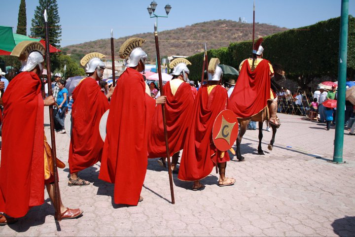 Viernes Santo en Iramuco gto, Semana Santa 2011