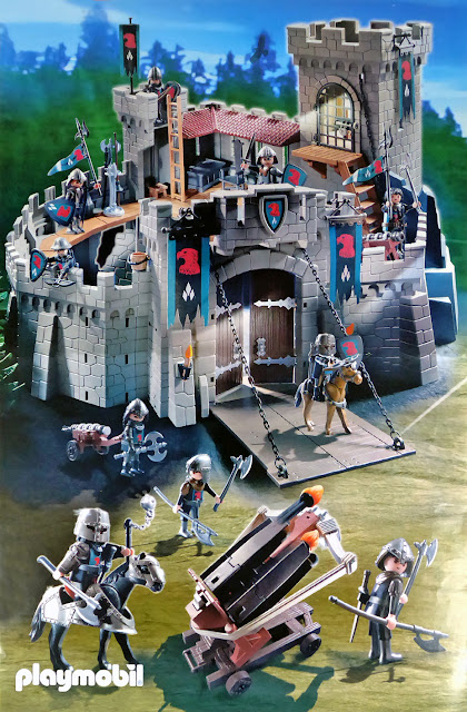 Playmobil Medieval Caballeros del Castillo del Halcón (Playmobil Poster - Wallpaper)