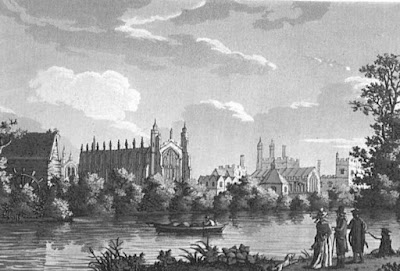 Eton College from Picturesque Views of the River Thames by S Ireland (1792)