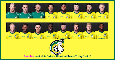 PES 2021 Fortuna Sittard Facepack by VikingDuck13