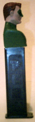 Right side of Green Lantern bust PEZ