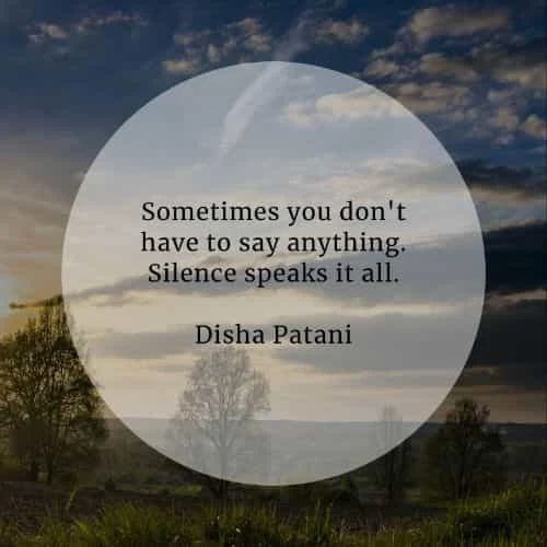 Silence quotes that will help reveal its true meaning