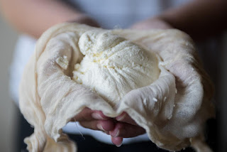 home made ricotta