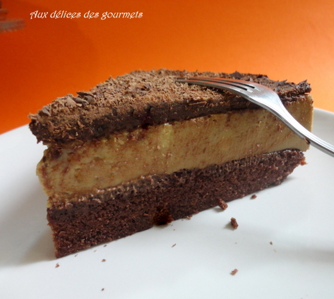 Aux Delices Des Gourmets Entremet Au Flan Et Au Chocolat Aux Delices Des Gourmets Entremet Au Flan Et Au Chocolat
