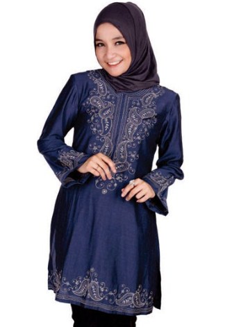 34 Model  Baju  Atasan  Muslim Wanita  Muslimah 2019 Cantik 