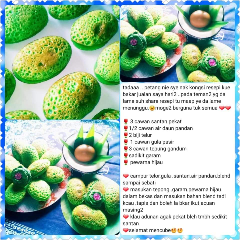 25 Resepi Kuih Muih Sedap Tak Lapuk Dek Zaman ~ Wordless 