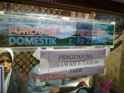 harga tiket masuk Punthuk Setumbu Magelang