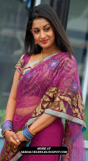 Meera Jasmine in pink saree