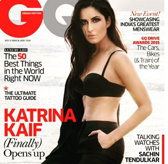 Katrina Kaif Photoshoot for GQ India, 2015