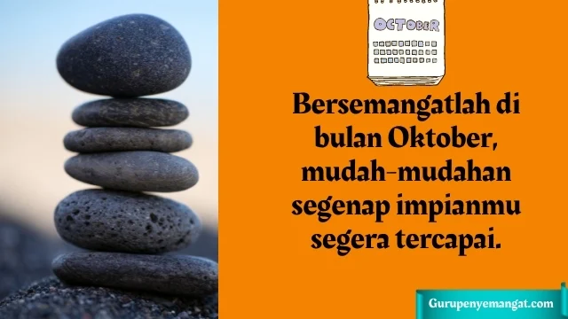 Kata-kata Mutiara Bulan Oktober Penuh Semangat