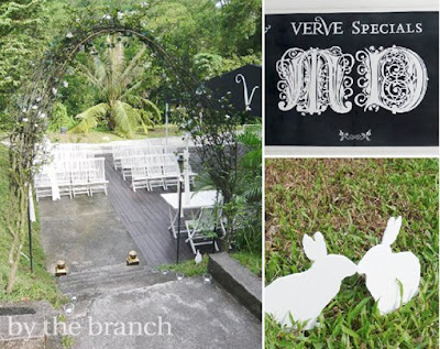 branch wedding arch