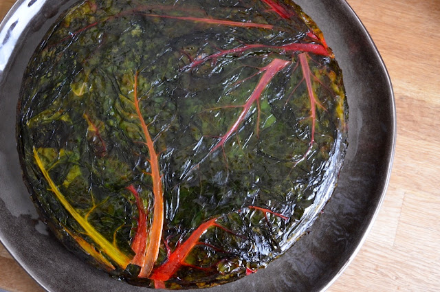 RAINBOW CHARD POTATO FRITTATA