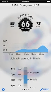 dark-sky-hyperlocal-weather iphone widget