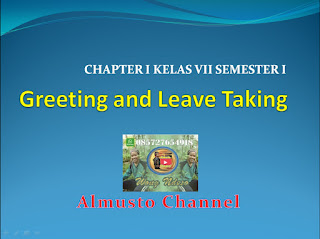 Greeting leave taking, parting, SMP MTs, Kelas 7, Video tutorial, 2020, Bahasa Inggris