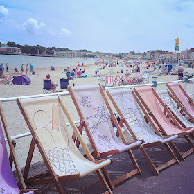 Weymouth deckchairs