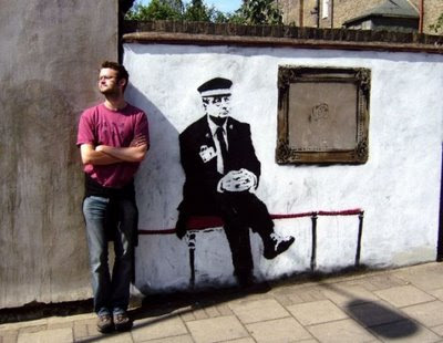 Banksy Graffiti Art Galleries Waiting