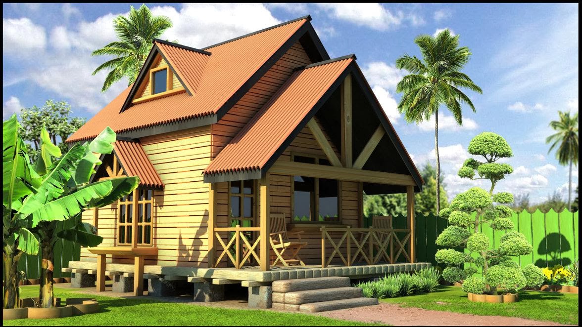 Model Rumah  Kayu  Minimalis Model Rumah  Minimalis