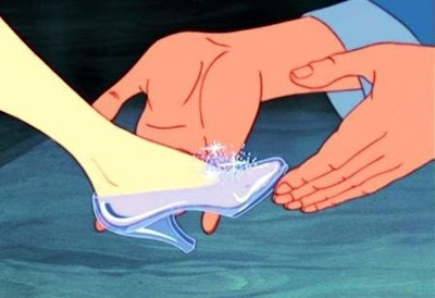 Cinderella's glass slipper and intuition and precognition