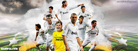 غلاف فيس بوك لاعبين ريال مدريد 2013