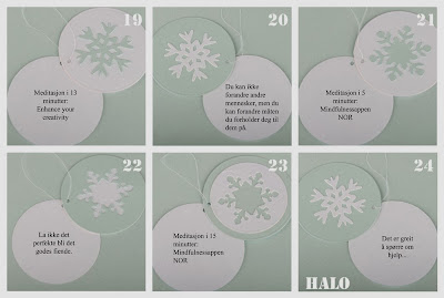 Mindfulness julekalender