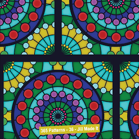 Easter Patterns:  Stained Glass Windows | Jill Made It