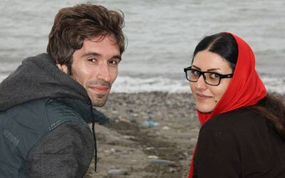 Golrokh Ebrahimi Iraee (right)