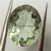 Batu Permata Prasiolite Quartz