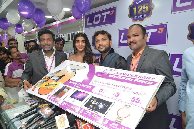 pooja            hegde at LOT Mobile store