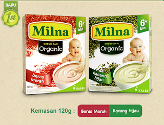 Milna Bubur Bayi Organik, MPASI Terbaik untuk Si Kecil