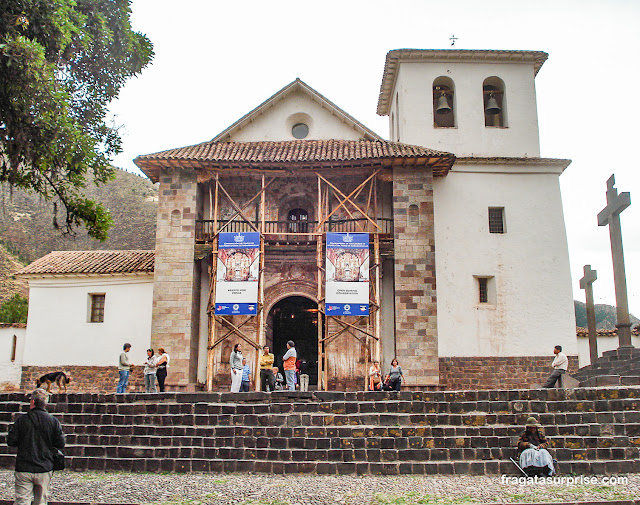 Igreja de São Pedro e São Paulo de Andahuaylillas no Peru