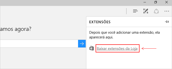 Baixar extensão adblock / adblock plus no Edge