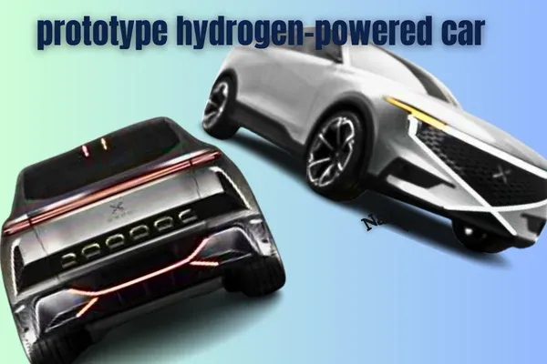 prototype hydrogen-powered car