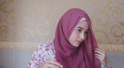 Hijab Turorial Paris Segi Empat Simple Ala Natasha Farani