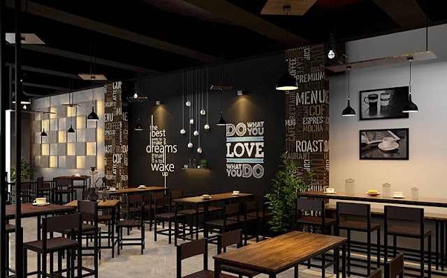 39 Desain  Cafe  Minimalis  Modern yang Kekinian Paling Hitz 