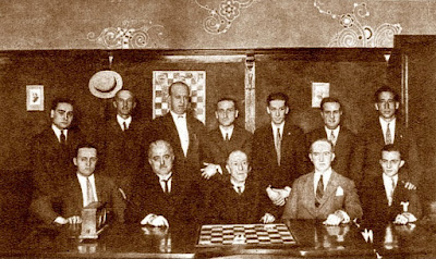 Torneo Nacional Barcelona 1926. ajedrecistas participantes
