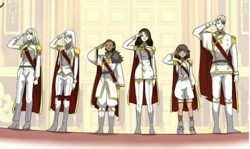 Lances, The Strongest Group at Dicanthen in the Manhwa The Beginning After The End