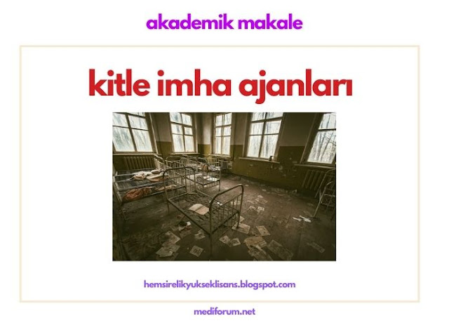 kitle imha ajanları