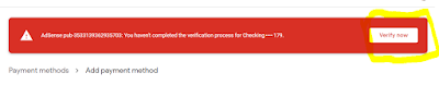 picture result for : How to verify a bank account for google adsense