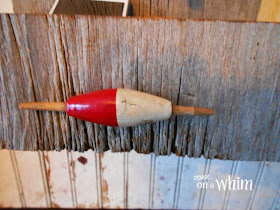 Vintage Fishing Bobber | Fishing Reel Key Hook & Organizer from Denise on a Whim