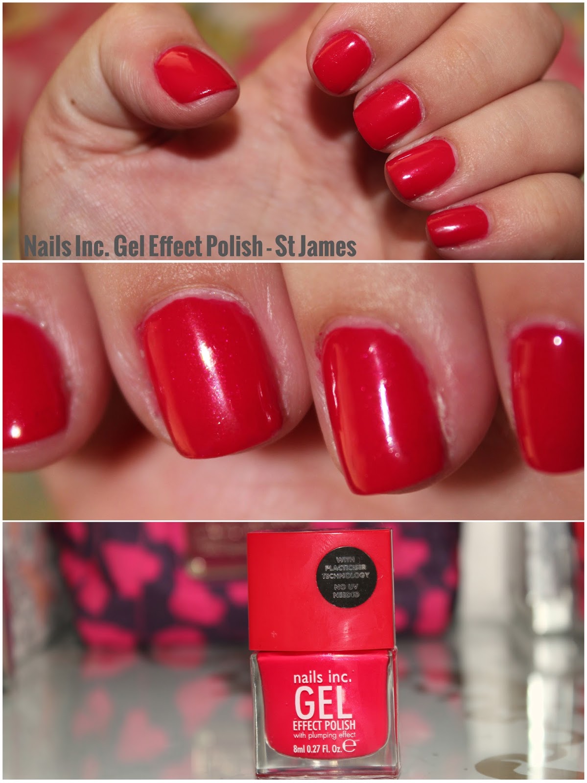 Pretty in Pink: Nails Inc Gel Effect Nail Polish in Berkeley Street – FOR  THE LOVE OF GLOSS