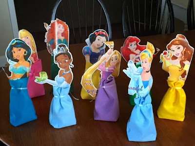 Disney princess gift bags