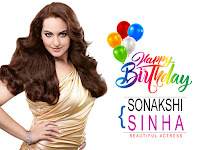 sonakshi sinha, indian diva looks too much pretty in this fashion wear along with open silky hair styles