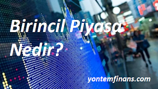 Birincil Piyasa Nedir?