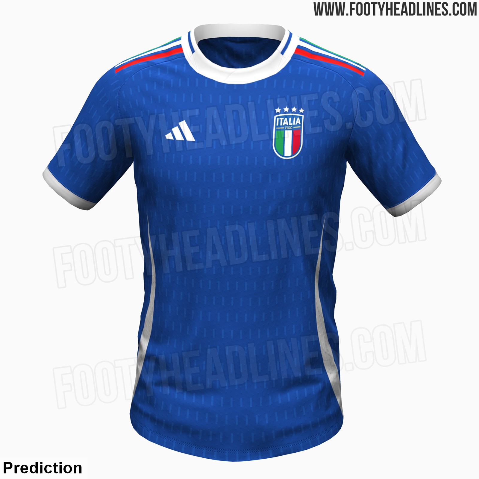 Exclusive: Adidas Italy 2024 Home & Away Kit Predictions - Footy Headlines