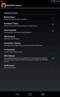 Tutorial Internet Gratis Android Dengan OpenVPN