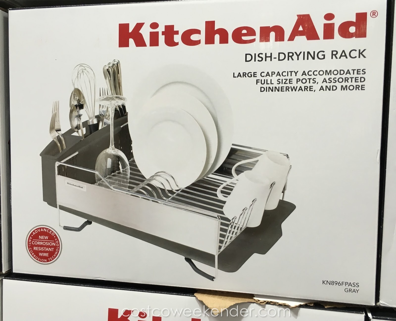 kitchenaid dish drying rack rusting