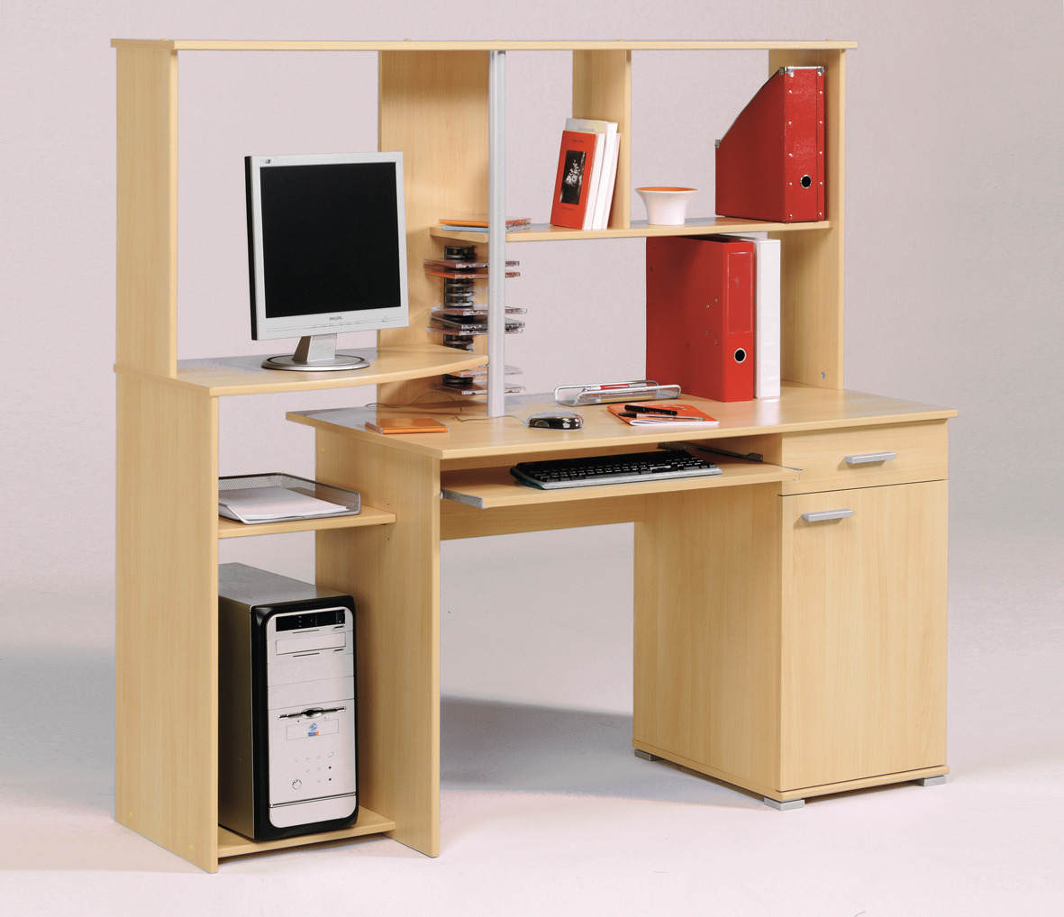  Contoh Desain Meja Komputer  dan Laptop Minimalis Gambar 